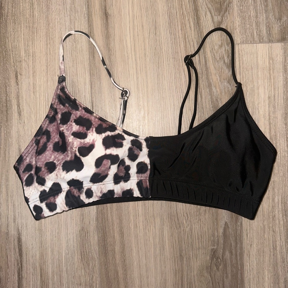 Printed Bikini Top